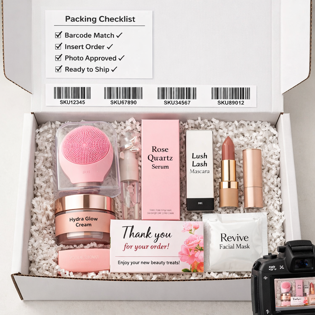 Gift-ready and retail-ready beauty combinations
