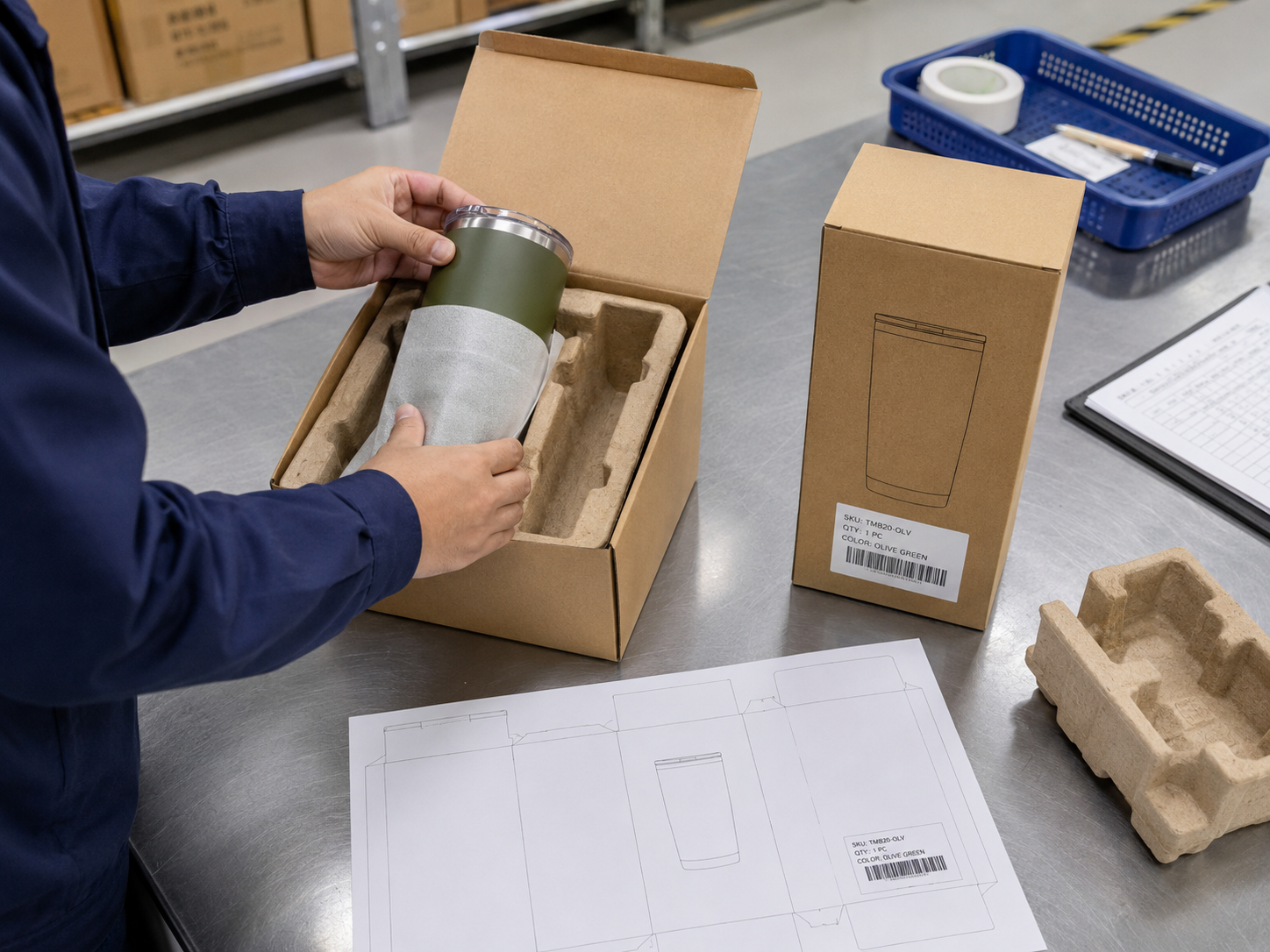 Packaging inspection evidence